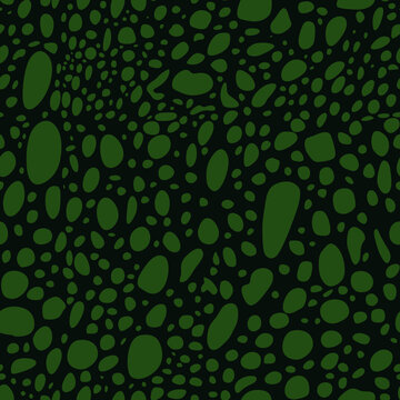 Dart Frog Skin Pattern, Dark Pattern For Clothing.