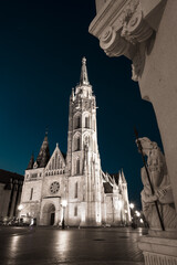 Matthias Church night view
