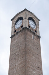Fototapeta na wymiar historical clock tower. buyuk saat. adana, turkey.