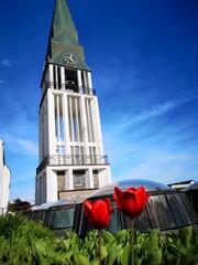 Kirchenturm der Domkirke in Molde