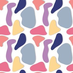 Kids seamless pattern for moon and stars for fabrics and textiles and linens and gifts and cards 