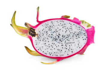 Dragon Fruit isolated on white