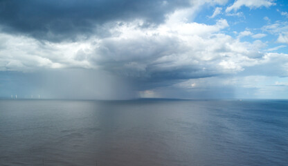 Fototapeta premium Storm over the North Sea