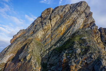 Rocky coast of Olkhon island