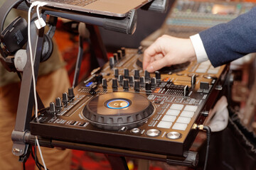 DJ audio equipment