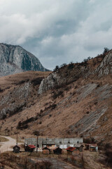 Medieval Castle in the Apuseni mountains, Valisoara, Romania