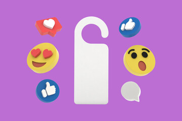 Door Hanger Social Media