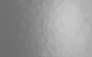 Light Silver, Gray vector abstract mosaic background.