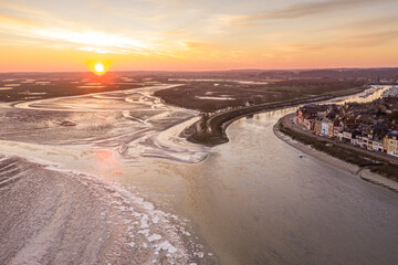 Vague de froid sur la Baie de Somme