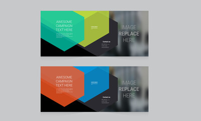 Corporate Banner Layout Template Design