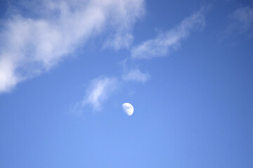 moon in sky