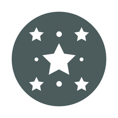 Obraz premium Stars, star icon. Gray vector sketch.