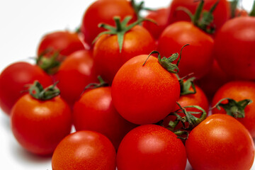 たくさんの真っ赤なミニトマト