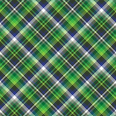 Diagonal Plaid Tartan textured Seamless Pattern Design