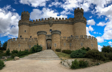 Obraz premium Castillo Manzanares el real 