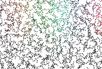 Light Multicolor, Rainbow vector cover with spots.