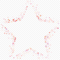 Heart love vector Valentine Pink amour symbols.