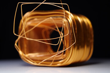 Copper wire of single-phase transformer