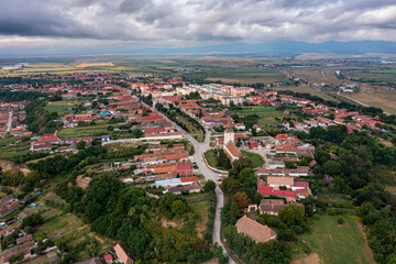The village of Feldiora Marienburg in Romania