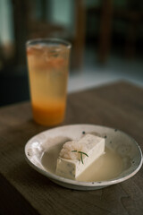 soup with bread