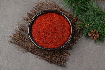 Chili powder, kimchi, chili pepper, food, vegetables, spicy food,