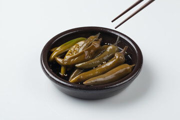 Pickled red pepper, pickled red pepper, fermented side dish, side dish, Korean food, pickled red pepper, aged food, food, food, pickled red pepper, homemade red pepper, soy sauce, red pepper,