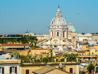 Fototapeta na wymiar View of Basilica di San Pietro - Vatican City, Italy