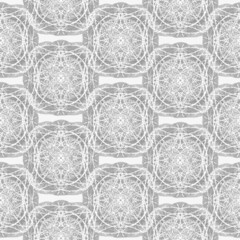 Abstract ornate geometric grid background. Geometrical seamless pattern.