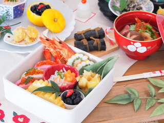 お正月 オシャレなおせち料理