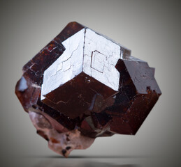 garnet mineral specimen stone rock geology gem crystal