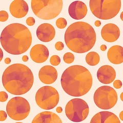 Papier peint Orange Motif abstrait de points colorés sans couture pour les tissus et les textiles et les emballages et les cadeaux et les cartes et les draps et les enfants