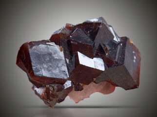 garnet mineral specimen stone rock geology gem crystal