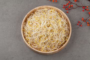 Bean sprouts, vegetables, vegetables, vegetables, vegetables, vegetables, raw food, seasoning, food, food, ingredients, ingredients, food ingredients, close-up, savory, Korean food, Korean culture, co