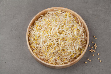 Bean sprouts, vegetables, vegetables, vegetables, vegetables, vegetables, raw food, seasoning,...