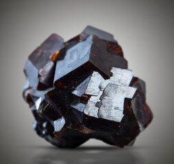 garnet mineral specimen stone rock geology gem crystal