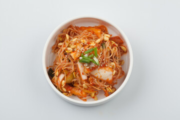 Bean sprouts, vegetables, vegetables, vegetables, vegetables, vegetables, raw food, seasoning, food, food, ingredients, ingredients, food ingredients, close-up, savory, Korean food, Korean culture, co