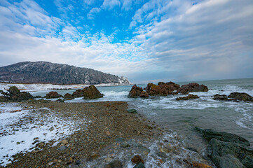 北見神威岬公園　北海道オホーツク海