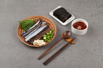 Gwamegi, vegetables, Gwamegi, winter snacks, Pohang catfish, food, Guryong catfish, fish, saury,