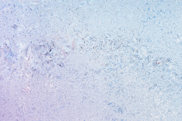 Frost ice texture