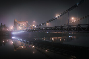 Grunwaldzki Bridge over the Oder in Wrocław | Wrocław, Lower Silesia, Poland