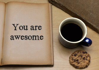You are awesome