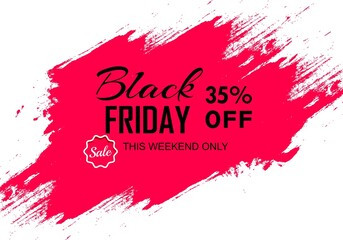 Black Friday exclusive sale poster banner background