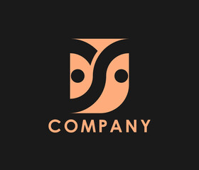 abstract letter y for yoga symbol design illustration