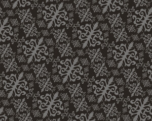 seamless damask pattern