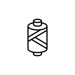 Thread line icon design vector template