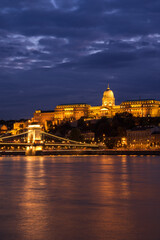 Fototapeta premium View of the historical center of Budapest