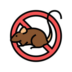 mice control color icon vector. mice control sign. isolated symbol illustration
