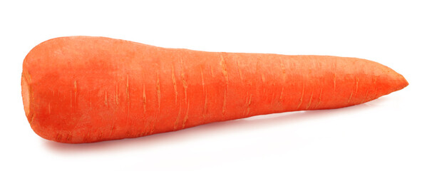 Carrots isolated on white