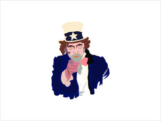 Old man vector design EPS 10 File 