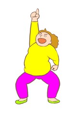 躁状態　自分が一番と主張する女性